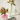 Glass Heart Vase Ombre Pink