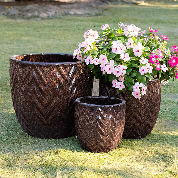 decorative pots for outdoor plants Large Outdoor Planter For Garden – Aspen & Fig